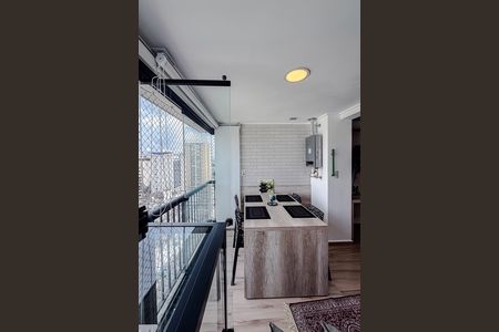 Varanda de kitnet/studio à venda com 1 quarto, 29m² em Vila Mariana, São Paulo