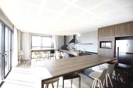 Studio para alugar com 29m², 1 quarto e sem vaga Studio para alugar com 29m², 1 quarto e sem vagaÁrea comum - Churrasqueira