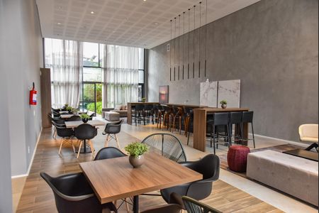 Studio para alugar com 29m², 1 quarto e sem vaga Studio para alugar com 29m², 1 quarto e sem vagaÁrea comum - Salão de festas