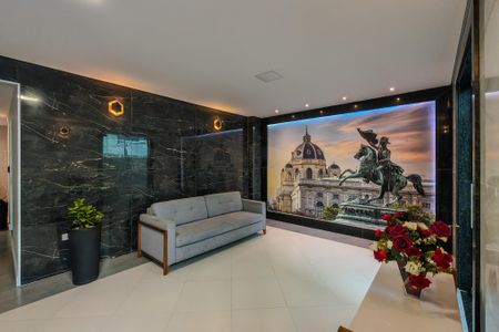 Apartamento para alugar com 87m², 2 quartos e 1 vagaHall de entrada