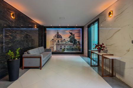 Apartamento para alugar com 87m², 2 quartos e 1 vagaHall de entrada