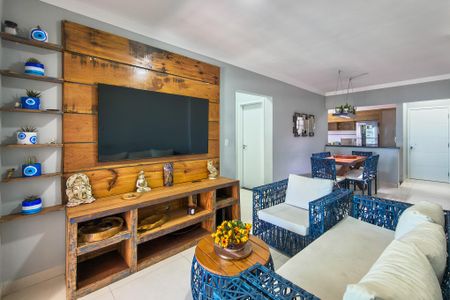 Sala de apartamento para alugar com 2 quartos, 87m² em Vila Balnearia, Praia Grande