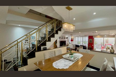 Sala de Jantar de casa de condomínio à venda com 3 quartos, 450m² em Alto de Pinheiros, São Paulo