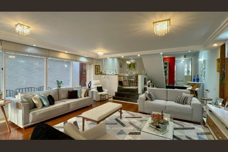 Casa de condomínio à venda com 450m², 3 quartos e 6 vagasSala