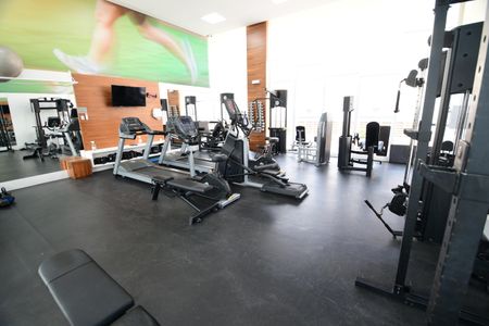 Apartamento para alugar com 73m², 2 quartos e 2 vagasÁrea comum - Academia