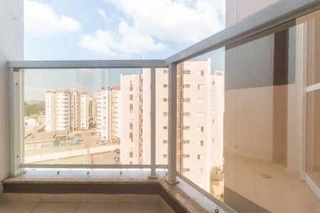 Varanda da Sala de apartamento para alugar com 2 quartos, 65m² em Loteamento Mogilar, Mogi das Cruzes