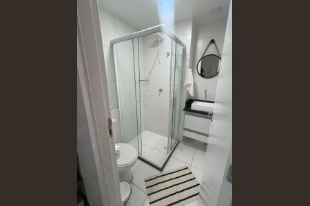 Banheiro de apartamento para alugar com 1 quarto, 25m² em Vila Buarque, São Paulo