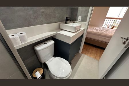 Studio para alugar com 30m², 1 quarto e sem vagaBanheiro social