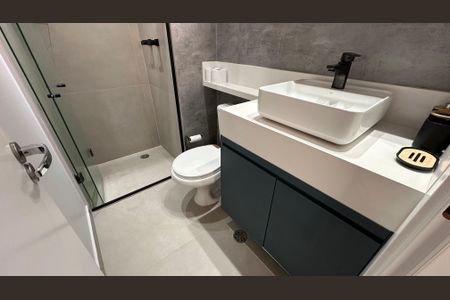 Studio para alugar com 30m², 1 quarto e sem vagaBanheiro social