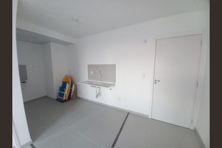 Cozinha de apartamento para alugar com 2 quartos, 47m² em Catiapoã, São Vicente