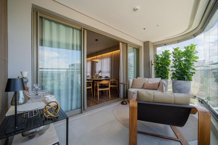 Apartamento à venda com 57m², 1 quarto e 1 vagaVaranda