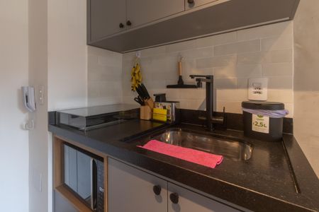 Studio para alugar com 25m², 1 quarto e sem vagaCozinha