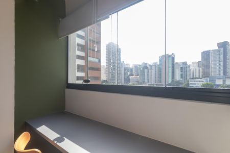 Studio para alugar com 25m², 1 quarto e sem vagaVaranda
