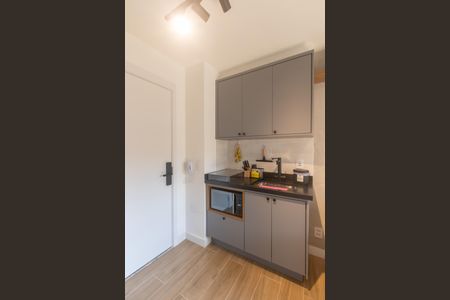 Studio para alugar com 25m², 1 quarto e sem vagaCozinha