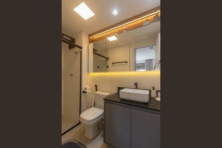 Studio para alugar com 25m², 1 quarto e sem vagaBanheiro da Suíte