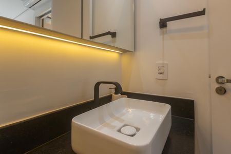 Studio para alugar com 25m², 1 quarto e sem vagaBanheiro da Suíte