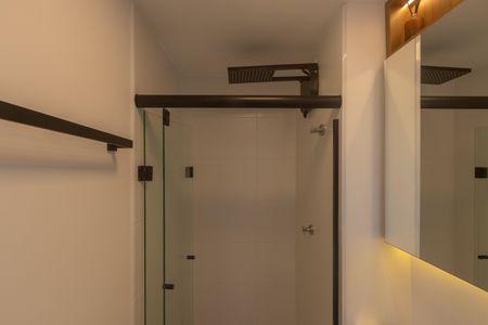 Studio para alugar com 25m², 1 quarto e sem vagaBanheiro da Suíte