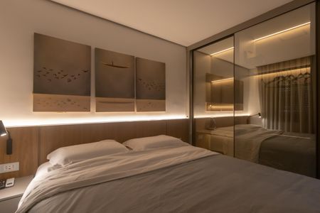 Studio para alugar com 25m², 1 quarto e sem vagaQuarto Suíte