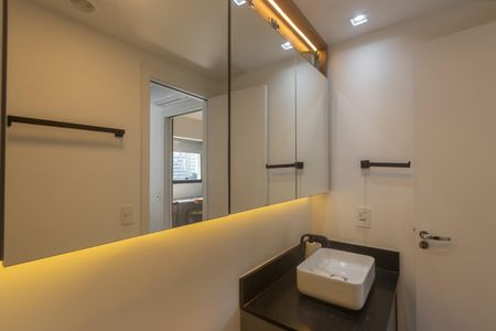 Studio para alugar com 25m², 1 quarto e sem vagaBanheiro da Suíte