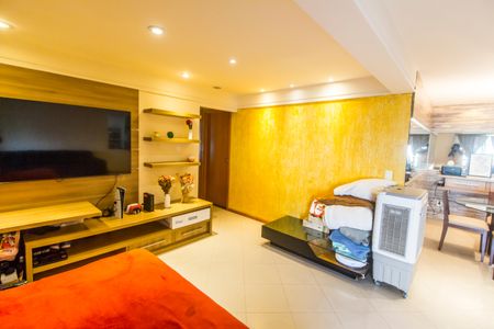 Sala  de apartamento à venda com 2 quartos, 83m² em Centro de Apoio I (alphaville), Santana de Parnaíba