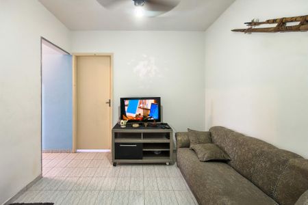 Sala de apartamento para alugar com 2 quartos, 78m² em Jardim Imperador, Praia Grande