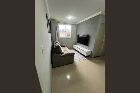 Sala de apartamento à venda com 2 quartos, 43m² em Vila Eldizia, Santo André