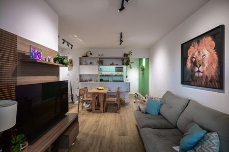 Sala de apartamento para alugar com 3 quartos, 91m² em Vila Suzana, São Paulo