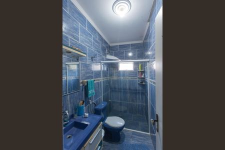 Banheiro da Suíte de casa à venda com 3 quartos, 130m² em Cidade Satélite Íris, Campinas