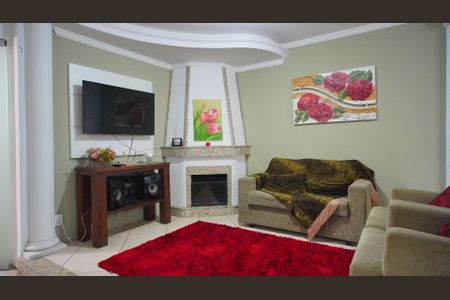 Sala  de casa à venda com 3 quartos, 325m² em Parque Santa Fé, Porto Alegre