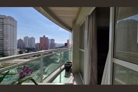Sala de apartamento à venda com 3 quartos, 110m² em Jardim, Santo André