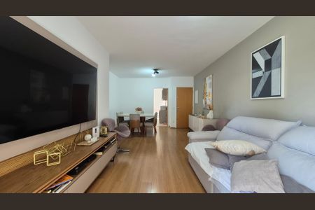 Sala de apartamento à venda com 3 quartos, 110m² em Jardim, Santo André
