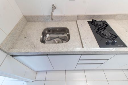 COZINHA de kitnet/studio para alugar com 1 quarto, 35m² em Taquaral, Campinas