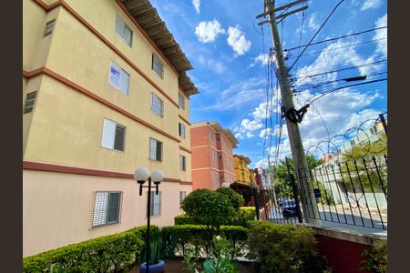 Apartamento à venda com 54m², 2 quartos e 1 vagaPlaca instalada na fachada do imóvel