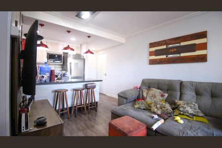 Sala de apartamento à venda com 2 quartos, 63m² em Vila Antonieta, São Paulo