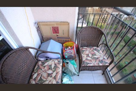 Apartamento à venda com 63m², 2 quartos e 1 vagaVaranda