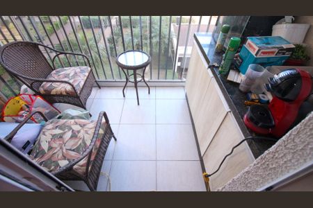 Apartamento à venda com 63m², 2 quartos e 1 vagaVaranda