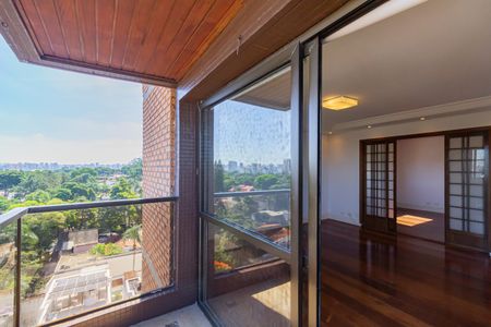 Varanda da Sala de apartamento para alugar com 3 quartos, 219m² em Santo Amaro, São Paulo
