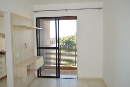 Sala de apartamento para alugar com 1 quarto, 35m² em Bonfim Paulista, Ribeirão Preto