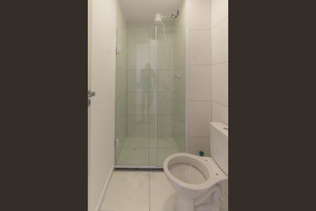 Banheiro de kitnet/studio para alugar com 1 quarto, 24m² em Tatuapé, São Paulo