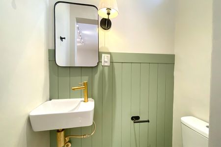 Lavabo da Sala de apartamento à venda com 3 quartos, 110m² em Sion, Belo Horizonte