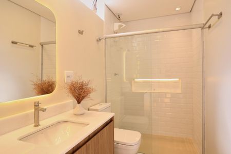 Apartamento à venda com 110m², 3 quartos e 1 vagaBanheiro da Suíte