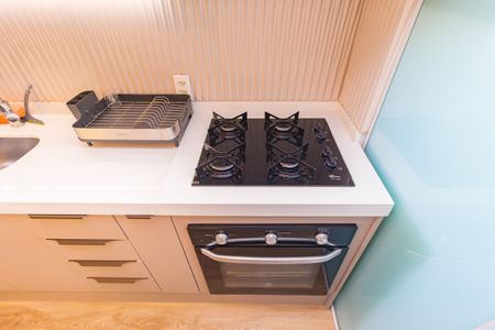 Apartamento para alugar com 56m², 2 quartos e 1 vagaDetalhe - Cozinha