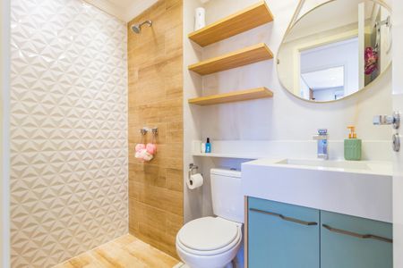 Apartamento para alugar com 56m², 2 quartos e 1 vagaBanheiro - Social