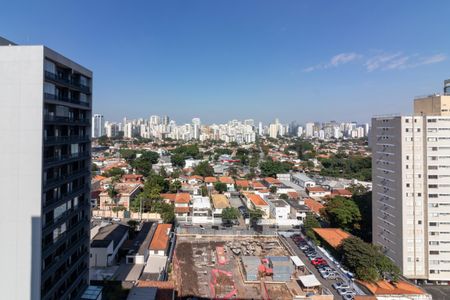 Vista da Sacada de kitnet/studio para alugar com 1 quarto, 25m² em Vila Olímpia, São Paulo