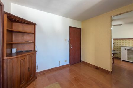 Sala de apartamento para alugar com 1 quarto, 45m² em Canto do Forte, Praia Grande