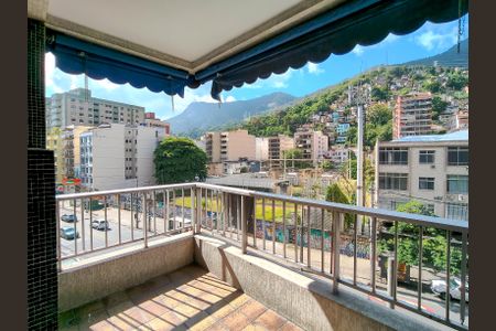 Varanda da Sala de apartamento para alugar com 2 quartos, 80m² em Tijuca, Rio de Janeiro