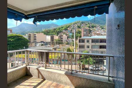 Varanda da Sala de apartamento para alugar com 2 quartos, 80m² em Tijuca, Rio de Janeiro