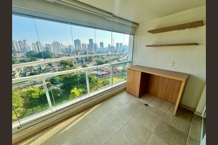 Varanda de apartamento para alugar com 2 quartos, 62m² em Brooklin, São Paulo
