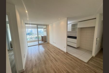 Sala de apartamento para alugar com 2 quartos, 62m² em Brooklin, São Paulo
