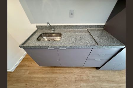 Studio para alugar com 25m², 1 quarto e sem vagaCozinha 